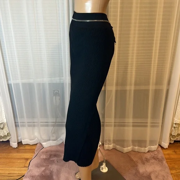 Helmut Lang Runway Layered Wool Skirt - Picture 6 of 12